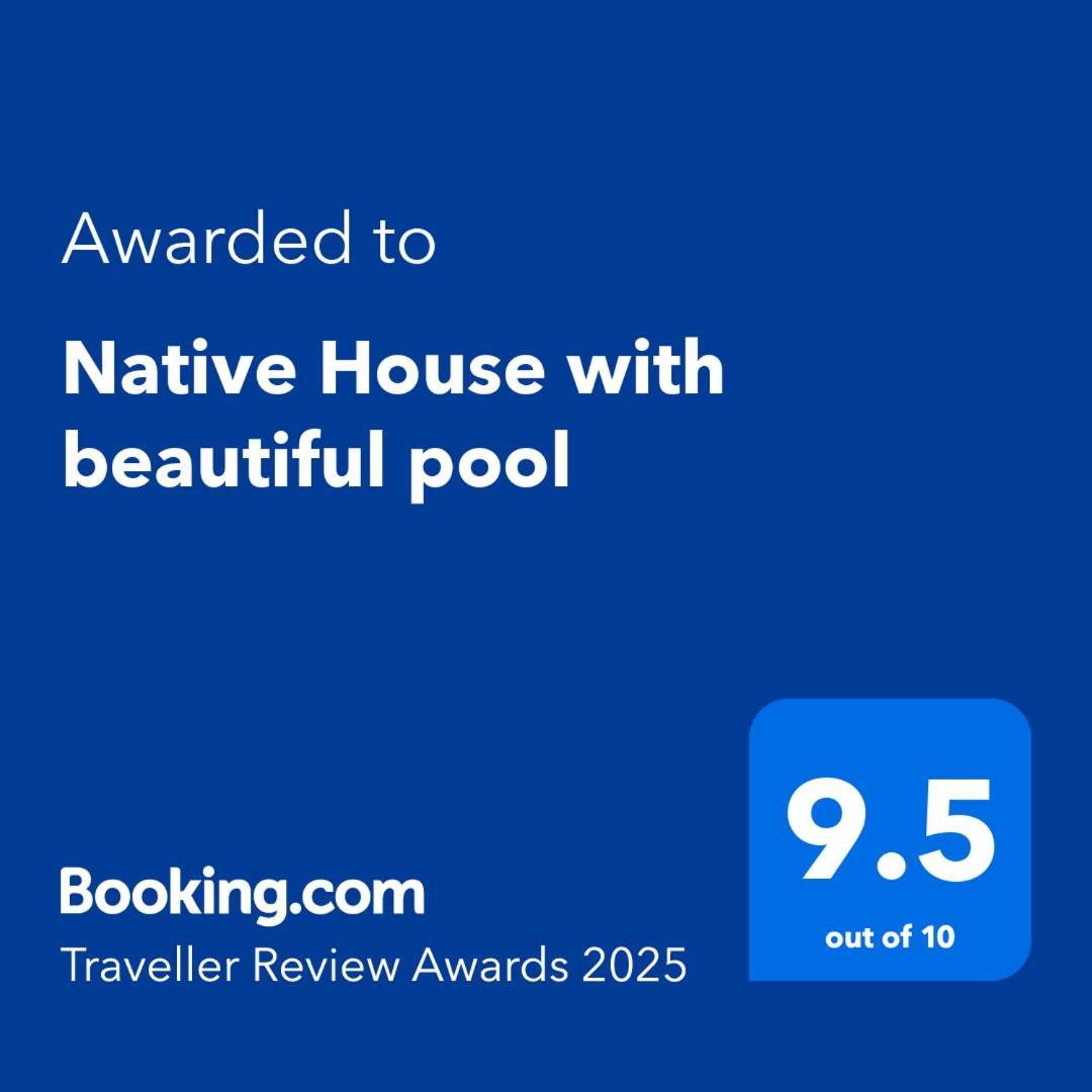 Native House With Beautiful Pool Villa Bagac Exterior photo